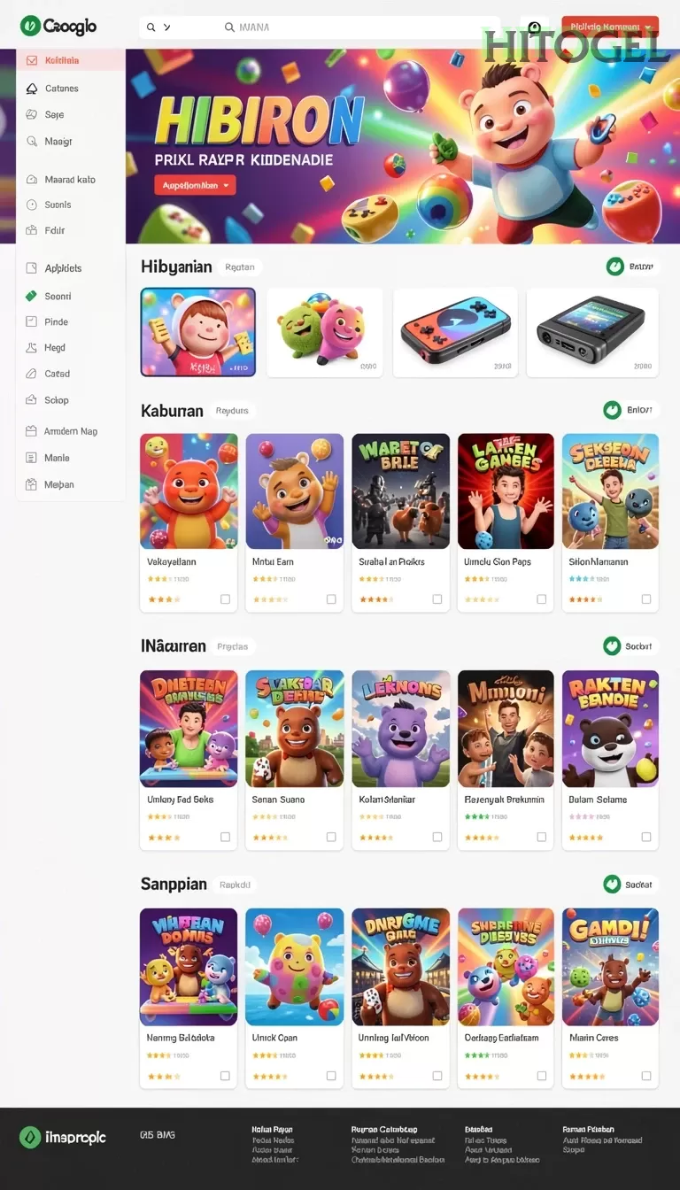 Pratinjau antarmuka hitogel — aplikasi APK resmi Android v2.5.6